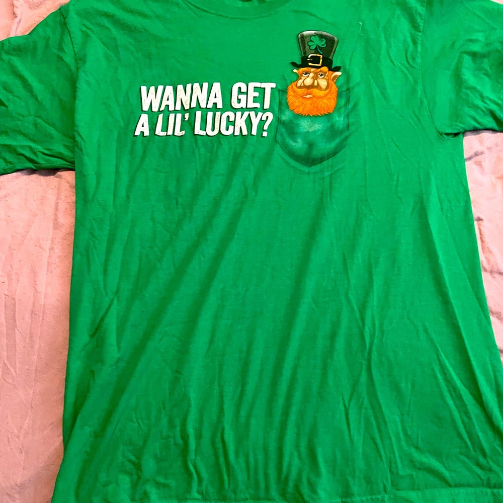 Green T-shirt